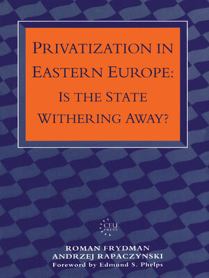 cover image of Privatization in Eastern Europe